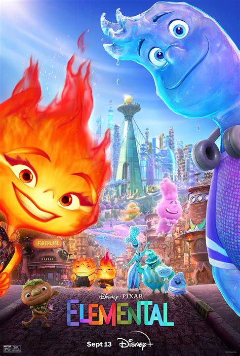 Disney And Pixar’s “Elemental” Begins Streaming On Disney+ Sept. 13 – TV Spot And Key Art Now ...