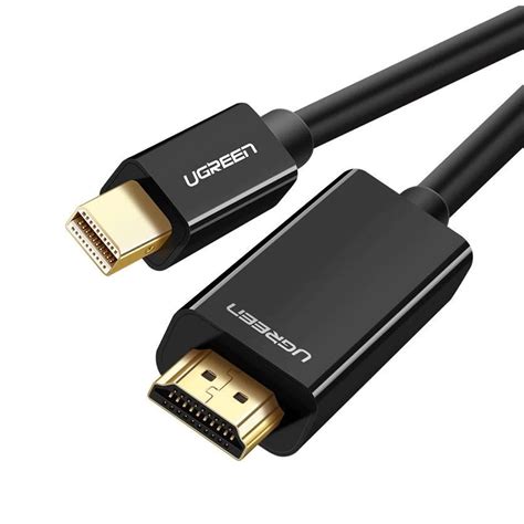 Ugreen Mini Dp To Hdmi Cable 4k 15m Black Md10120848 Gamextremeph