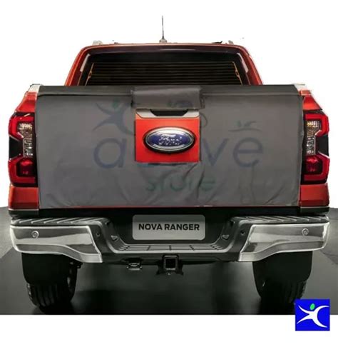 Funda Compuerta Porta Bici Negra Para Ford Ranger 2023 Nuevo Envío gratis