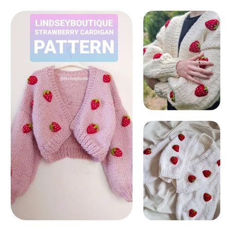 Strawberry Seed Baby Sweater Free Knitting Pattern Weave Crochet