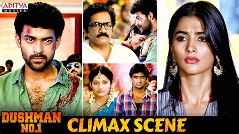 Dushman No 1 Climax Scene Hindi Dubbed Movie Varun Tej Pooja