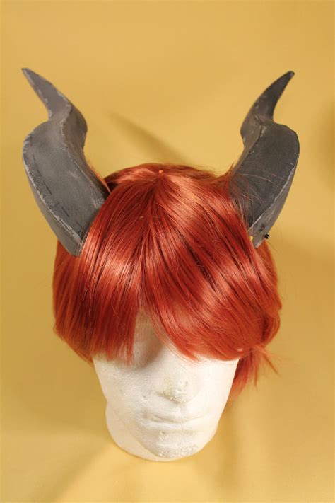 Diy Dragon Horns Pdf Digital File Larping Fantasy Cosplay Etsy