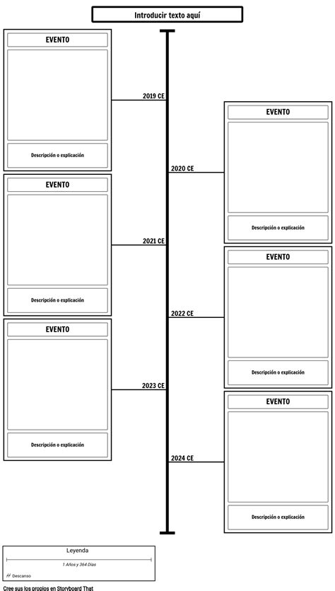 Plantillas De Línea De Tiempo Para Eventos De Secuencia Timeline Maker