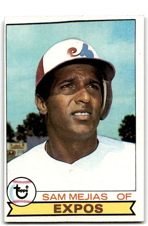 1979 Topps Sam Mejias Montreal Expos 97 EBay