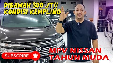 Beberapa Unit Minibus Keluarga Tahun Muda Dari Nissan Harga Menarikk