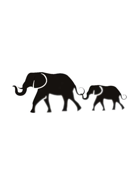 Casa Sentir Olifant Met Jong Wanddecoratie Small Babypark