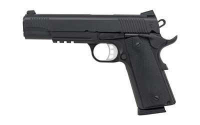 Tisas Duty Acp Rd Blk Pistol With Accessory Rail