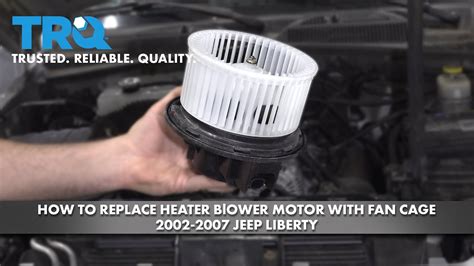 How To Replace Heater Blower Motor With Fan Cage 2002 07 Jeep Liberty