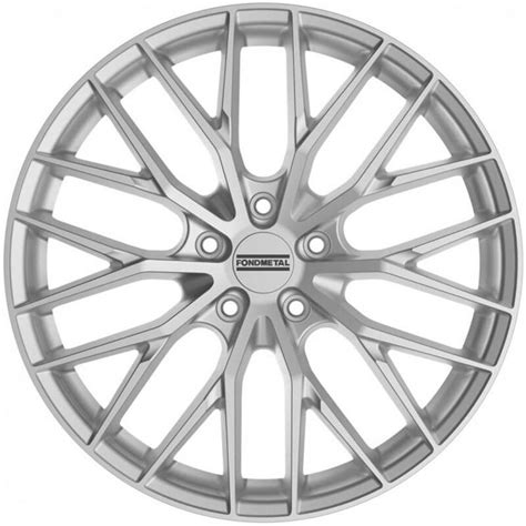 Fondmetal Makhai Glossy Silver Archives Route Alloy Wheels