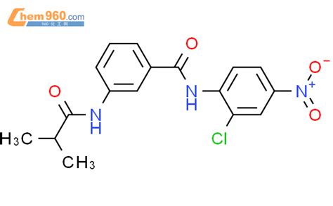 599189 19 2 N 2 chloro 4 nitrophenyl 3 isobutyrylamino benzamide化学式