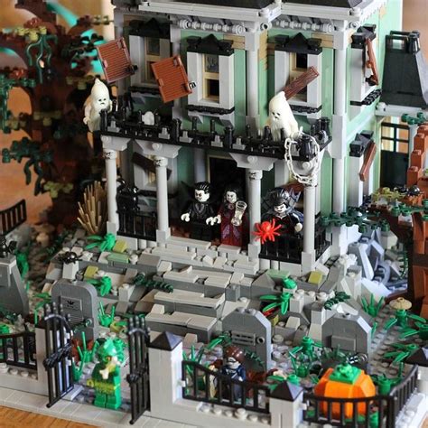 Pin on Lego haunted house