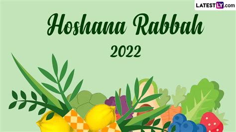 Festivals Events News When Is Hoshana Rabbah Know History And