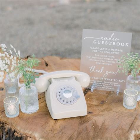 The Audio Guestbook Deal Image Id E Diy Mariage Table De Livre D