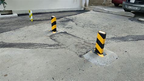 Боллард Шлагбаум Барьер Ограничитель проезда - YouTube