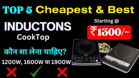 Top Best Induction Cooktop In India Induction Cooktop Under