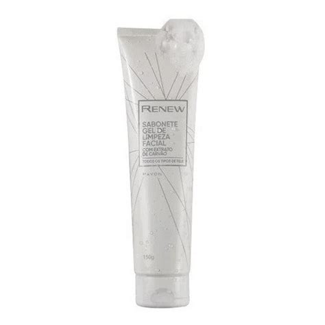 Sabonete Gel De Limpeza Facial Renew Avon 150 G Shopee Brasil