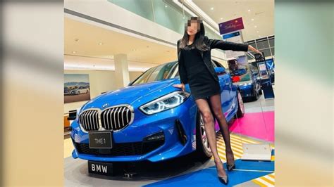 Bmw「黑絲辣腿」女業務身分曝光！個人社群被神出 連同事都超辣