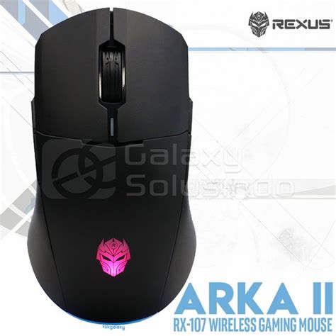 Jual Rexus Arka Ii Rx Rgb Wireless Ambidextrous Gaming Mouse