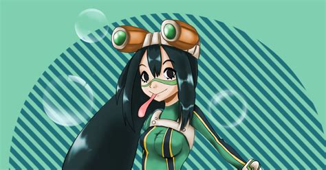 蛙吹梅雨 Tsuyu Asui Fanart Matimonのイラスト Pixiv