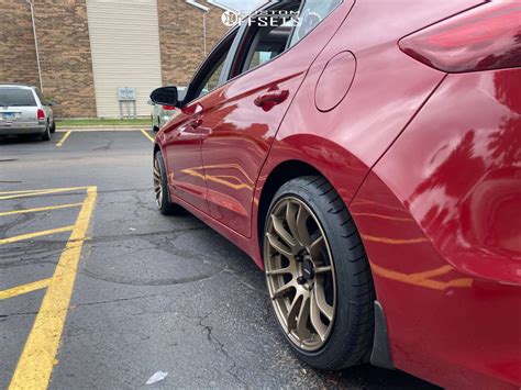 2017 Hyundai Elantra With 17x8 35 Avid1 Av20 And 20540r17 Nitto Neo