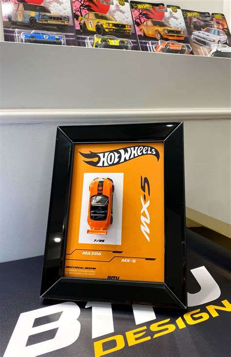 Hot Wheels Personalizowana Ramka 3D Mazda MX 5 Miasta Nie Supra GTR Częstochowa Wyczerpy