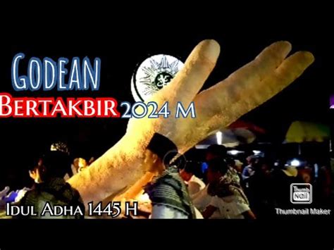 KAPANEWON GODEAN BERTAKBIR 2024 IDUL ADHA 1445 H TERBARU YouTube