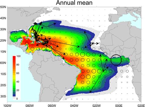 Blue Marlin Habitat Map