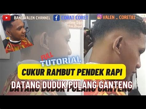 Cara Mudah Cukur Rambut Jari Full Tutorial Youtube