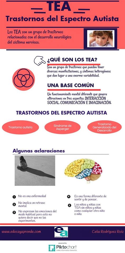 Autismo en niños Guía TEA Trastorno del espectro autista