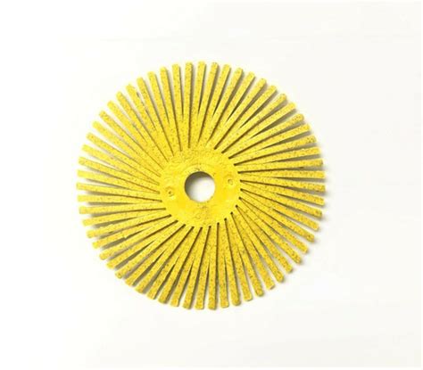 3m Radial Bristle Discs 3 Yellow Bristle Brush 80 Grit Coarse