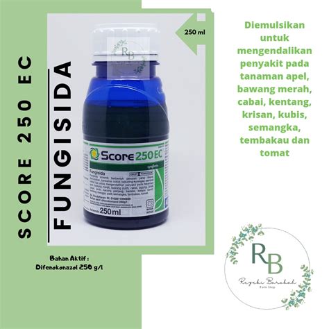 Jual Fungisida SCORE 250 EC 250 Ml Shopee Indonesia