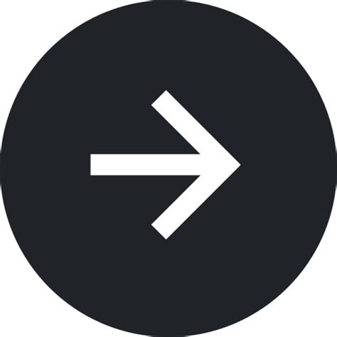 Right Arrow User Interface Gesture Icons