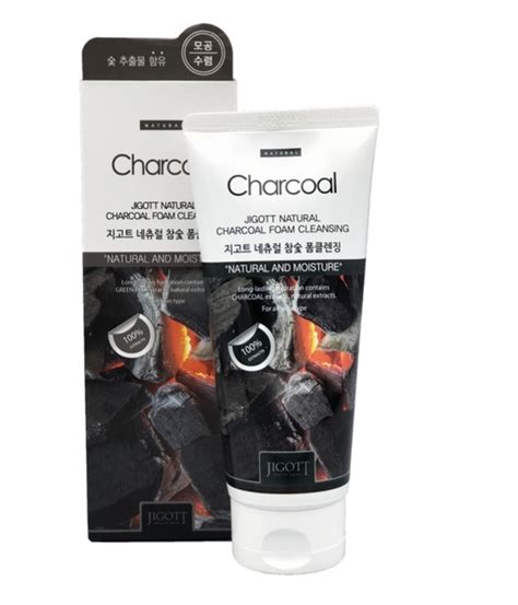 Jigott Natural Charcoal Foam Cleansing