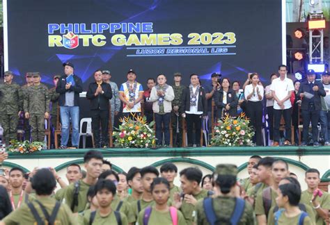 CvSU Tagaytay City Host 2023 Philippine ROTC Games Luzon Leg