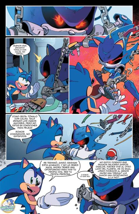 Sonic The Hedgehog Comic Idw Traduccion Espa Ol Sonic The