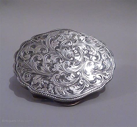 Antiques Atlas - Antique Silver Christening Gifts Compact