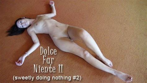 Dolce Far Niente Sweetly Doing Nothing From Naturally Naked Nudes