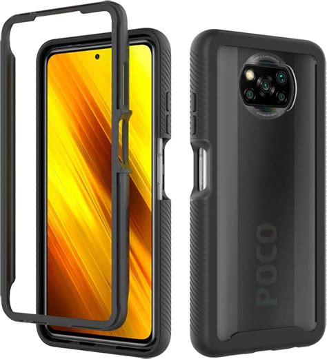 QiongNi Funda para Xiaomi Poco X3 Pro Funda Protectora Anti caída y