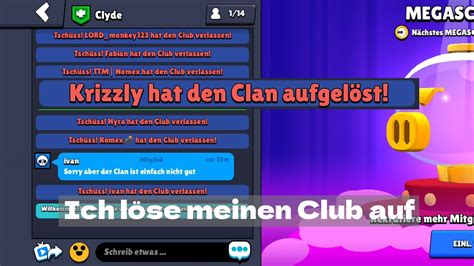 Ich löse meinen Club auf YouTube