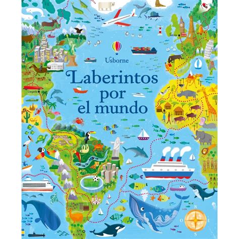 Comprar El Libro Laberintos Por El Mundo Pasatiempos Usborne De