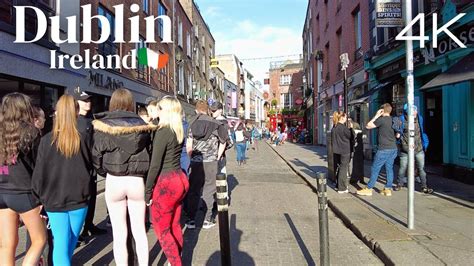 Walking In Dublin Ireland City Center Tour 4k 60fps UHD YouTube