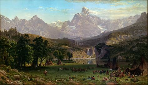 Title Rocky Mountain Lander S Peak Artist Albert Bierstadt Date