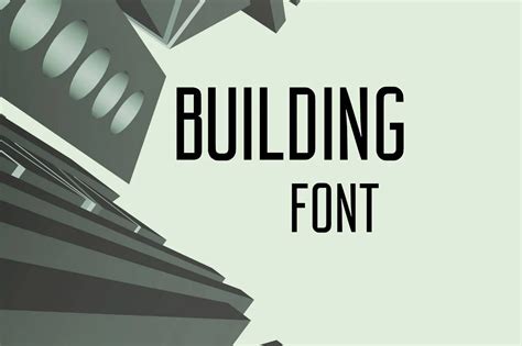 Building Font Free Download