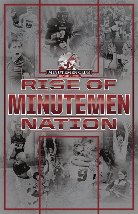 2013 UMASS Minuteman Club Brochure by Old Hat Creative - Issuu