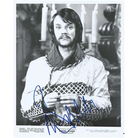 Malcolm Mcdowell Autograph