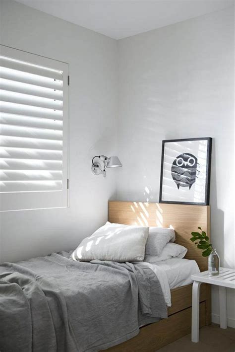 Decora O Minimalista Para O Quarto Em Passos Minimalist Bedroom