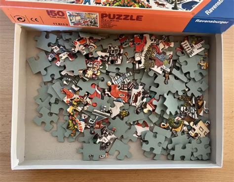 Ravensburger Puzzle Wimmelbild Feuerwehr Teile Eur Picclick De