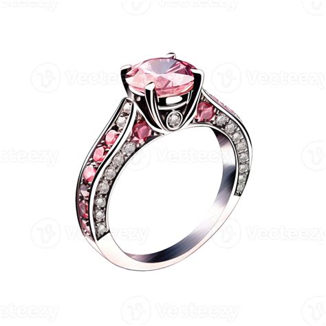 Ai Generated Generative Ai Png Golden Engagement Diamond Ring 35987204 Png