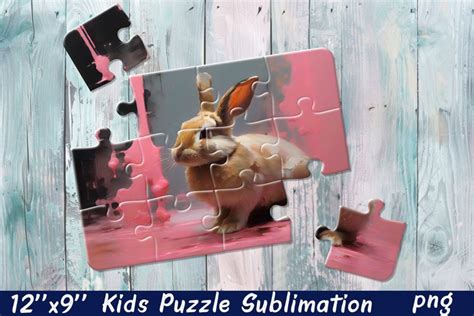 Cute Rabbits Puzzle Spring Bunny Illustration 3439339