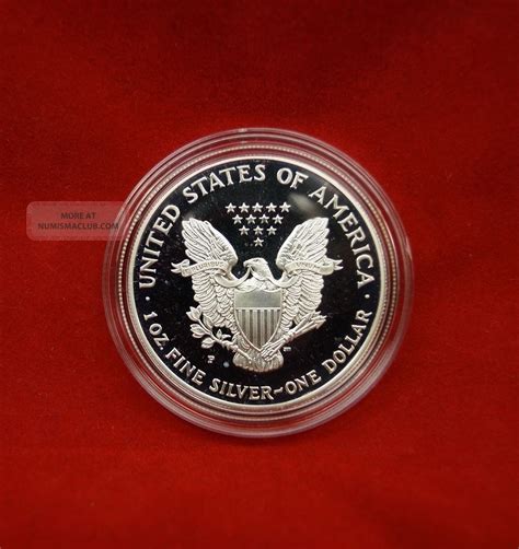 P American Eagle Silver Dollar Proof Pure Silver Coin